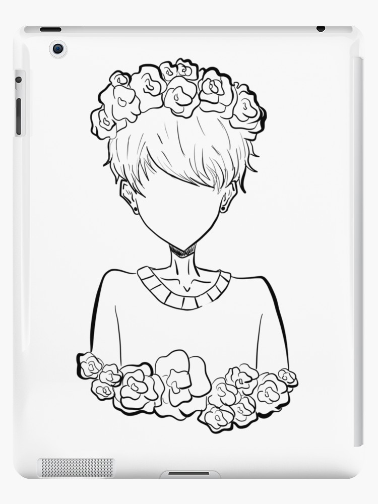 750x1000 Aesthetic Pastel Tumblr Rose Boy Ipad Cases Amp Skins By