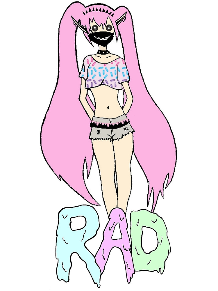 750x1000 Pink Rad Pastel Goth Elf By Eatthatskittle
