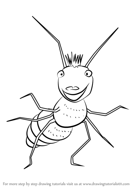 566x800 Learn How To Draw Ned From Miss Spider's Sunny Patch Friends (Miss