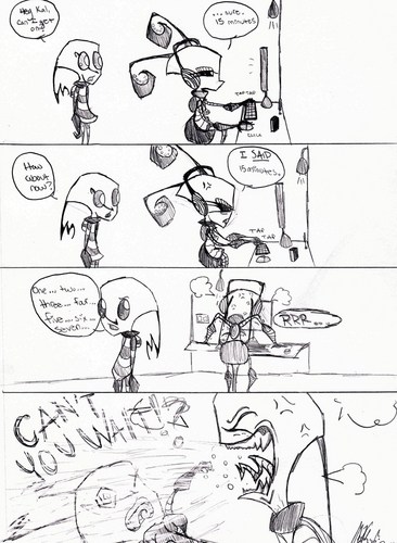 366x500 Invader Zim Fancharacters Images Patience Is A Virtue Hd Wallpaper