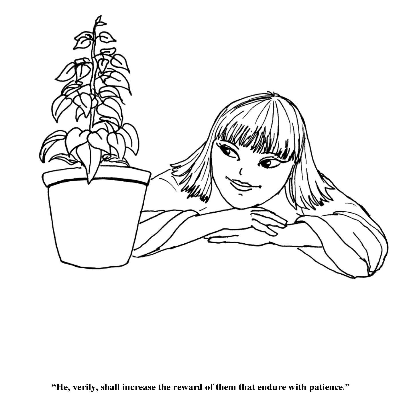 1400x1380 Children's Class Lesson On Patience What Do