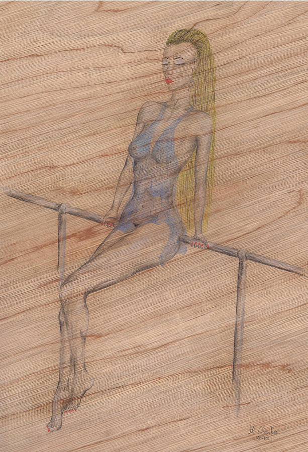 613x900 Patience Drawing By Kenneth Clarke