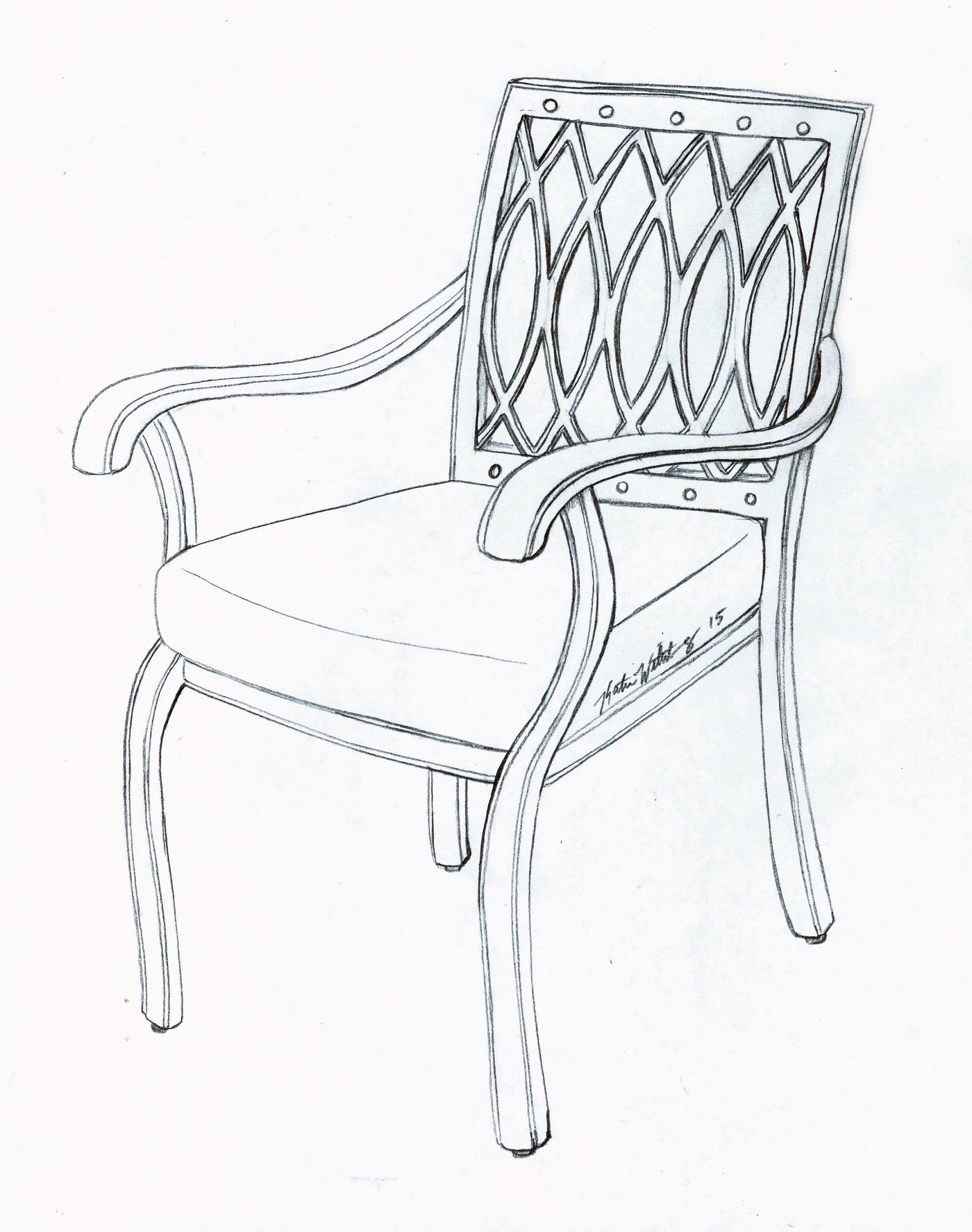 1400x1775 Patio Furniture Drawing Samples By Katie Wittenberg