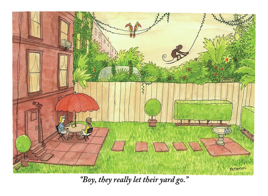 900x659 Two People Sitting On Their Back Patio By Jason Patterson