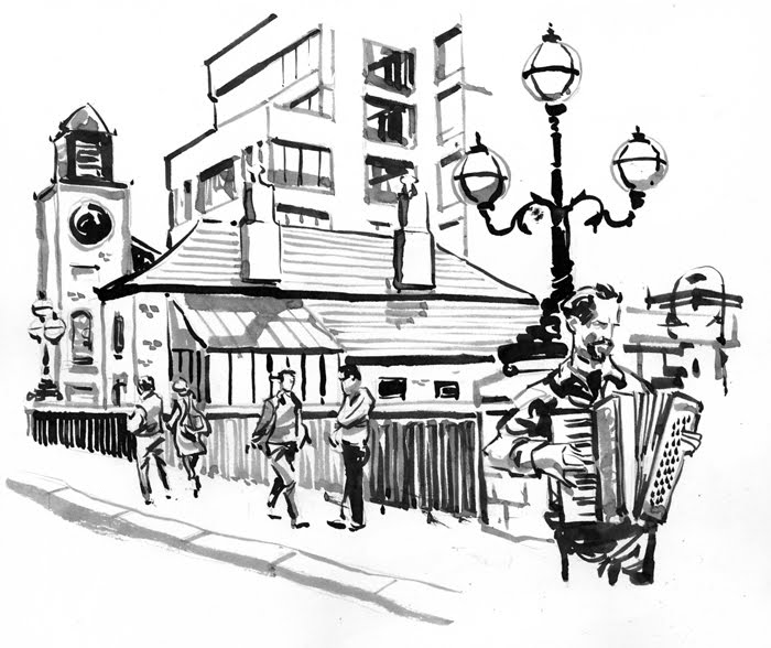 700x588 Dublin Urban Sketchers