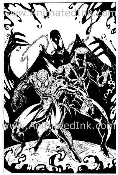 400x593 Animated Ink Comic Art Collector