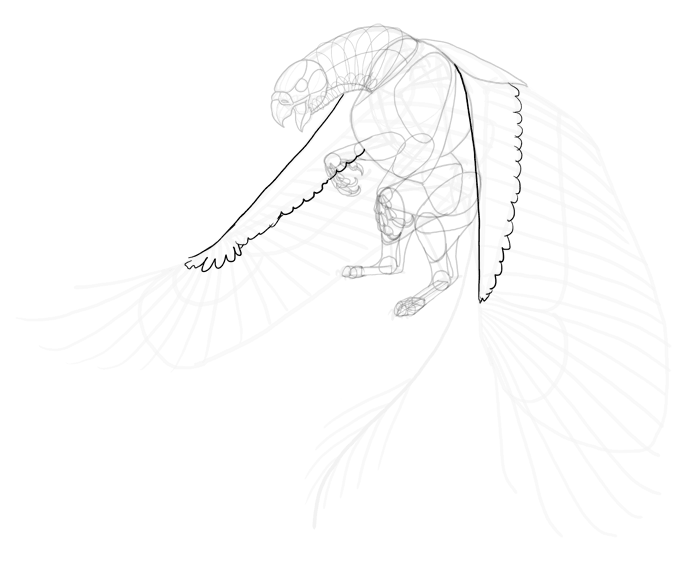 700x567 How To Draw A Griffin