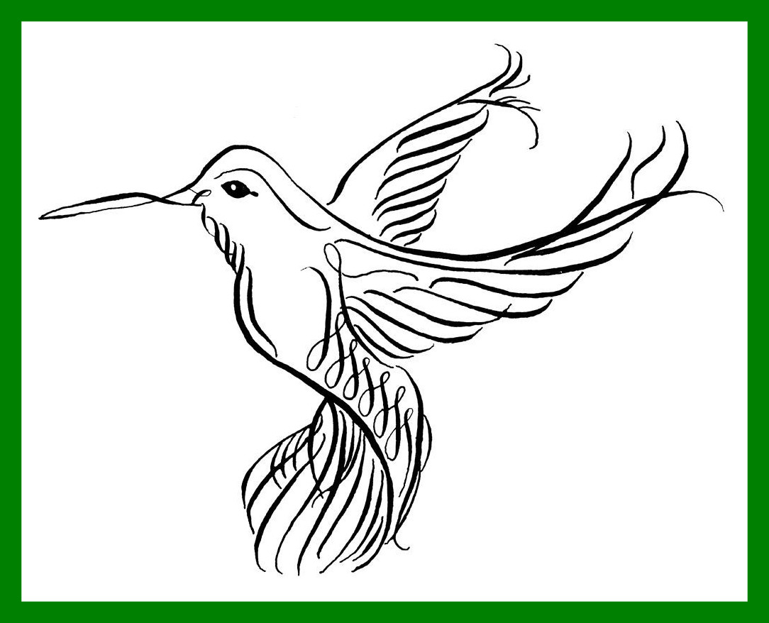 1084x878 Astonishing Sneak Peak Hummingbird Drawing Sketches And Tattoo Pic