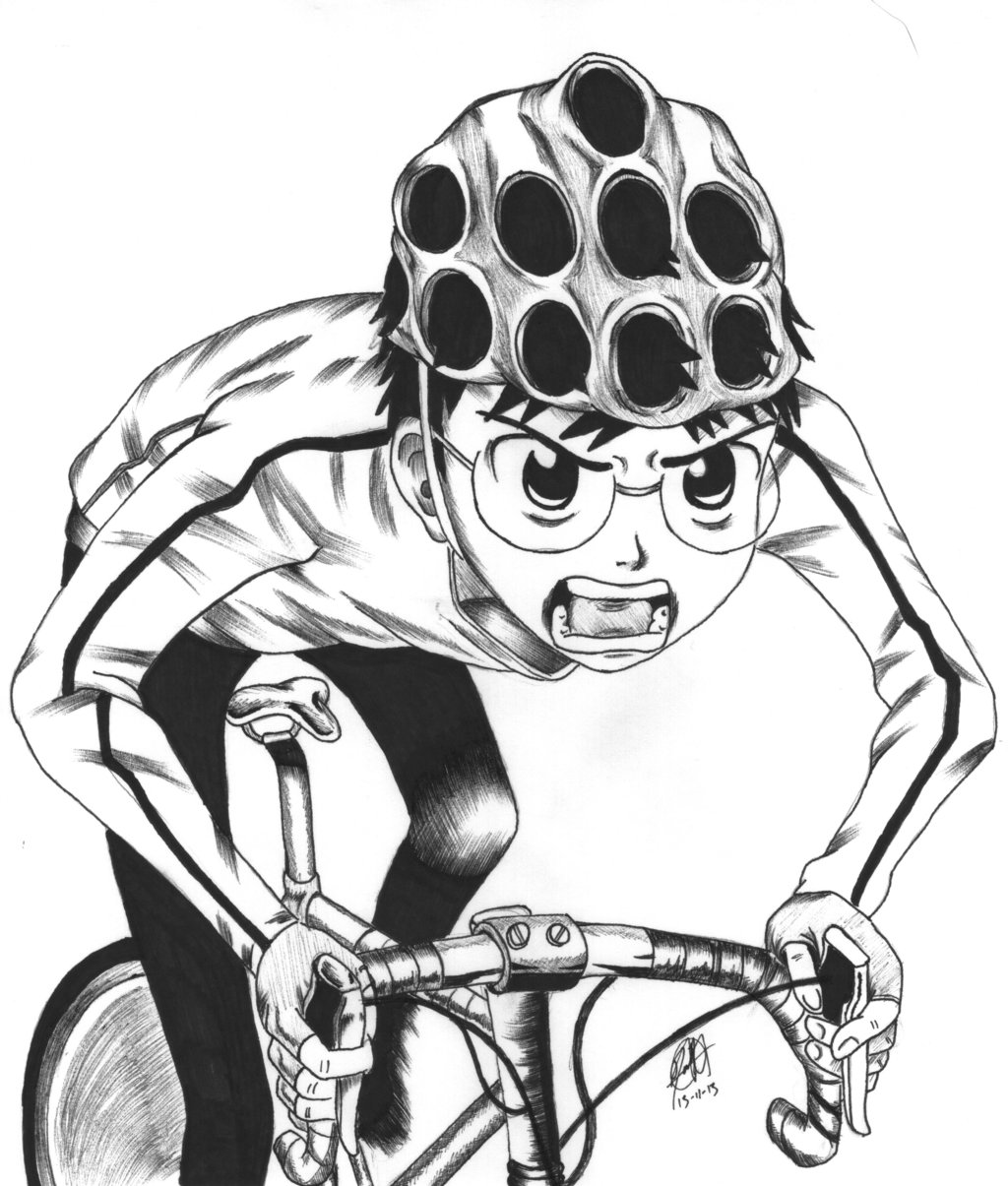 1024x1205oda Yowamushi Pedal By D Valo