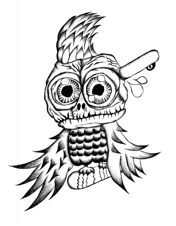 600x769 Ink Pen Art On Behance