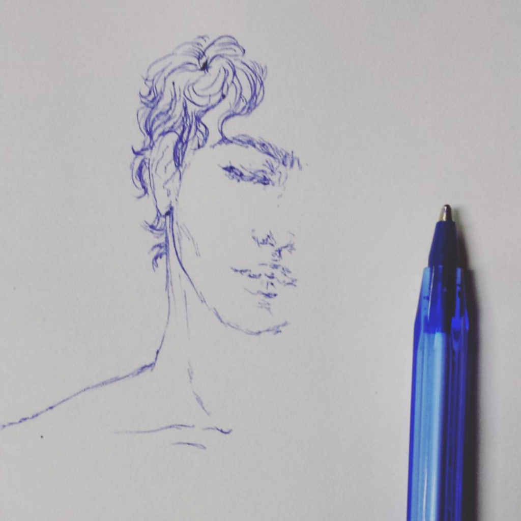 Easy Pen Drawings For Beginners