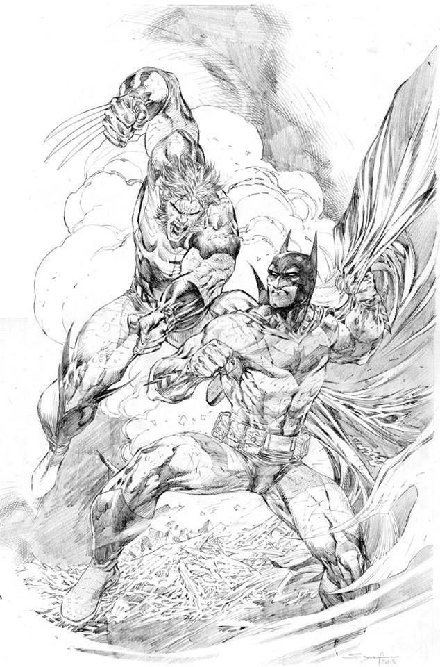 634x960 Batman Vs Wolverine By Ardian Syaf Wolverine