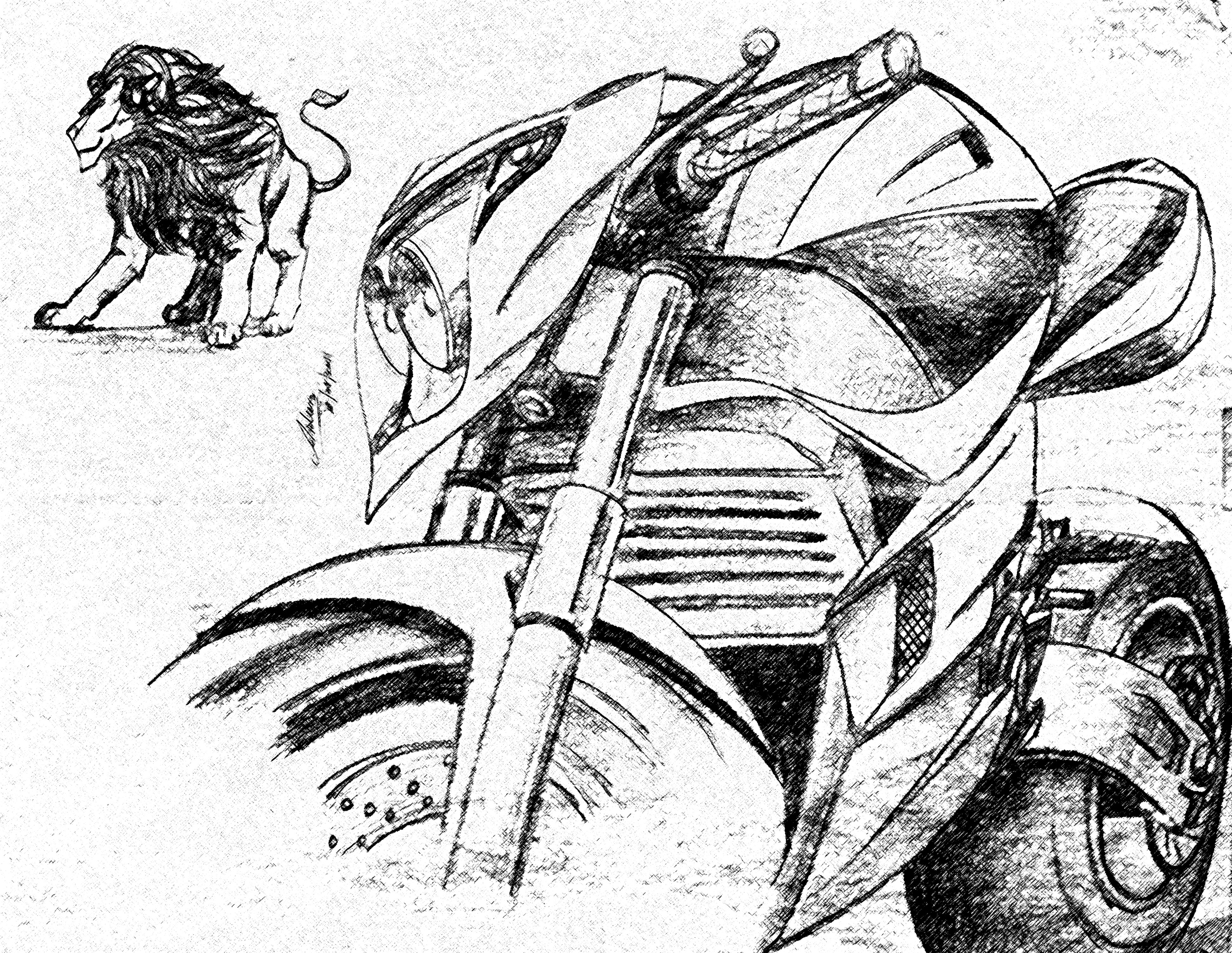 3887x3005 Bike Pencil Sketch 4 Best Drawing Techniques To Make Pencil