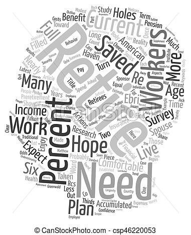 381x470 Your Retirement Hopes Filled With Holes Text Background Stock