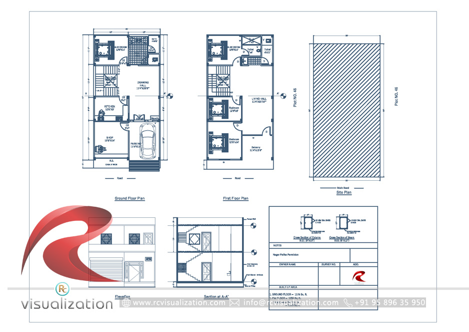 938x663 Rc Visualization 3d Elevation Design 3d Architectural Planning