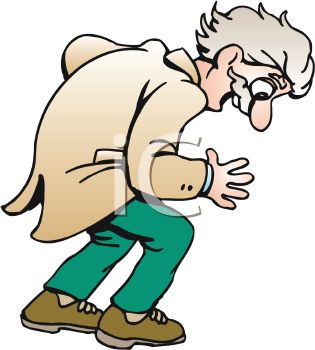 315x350 Looking Down Clipart