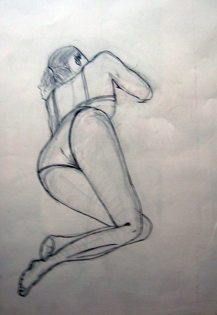 742x1077 Woman Lying Down By Ik84