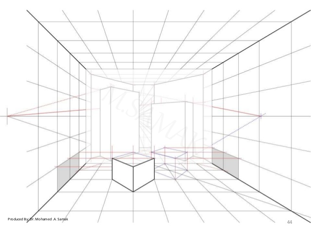 638x479 Lesson 4 One Point Perspective Drawing