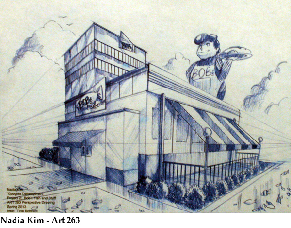 600x469 Art 263 Perspective Drawing Illustration