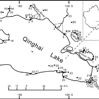 320x320 Changes In Water Salinity Vs. Water Ph In Lake Qinghai Area (The