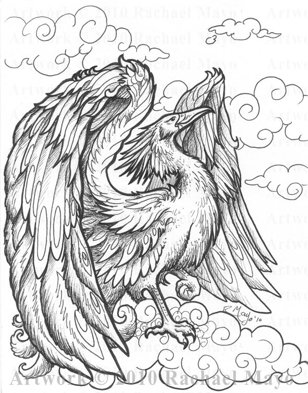 599x765 Tremorworks Phoenix Bw By Rachaelm5
