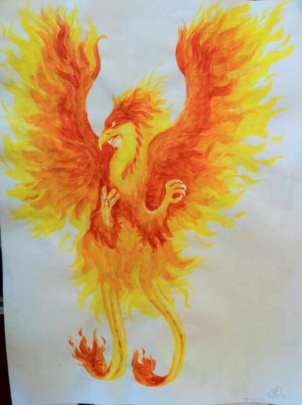 600x804 Color Theory Fiery Phoenix By Umbr3