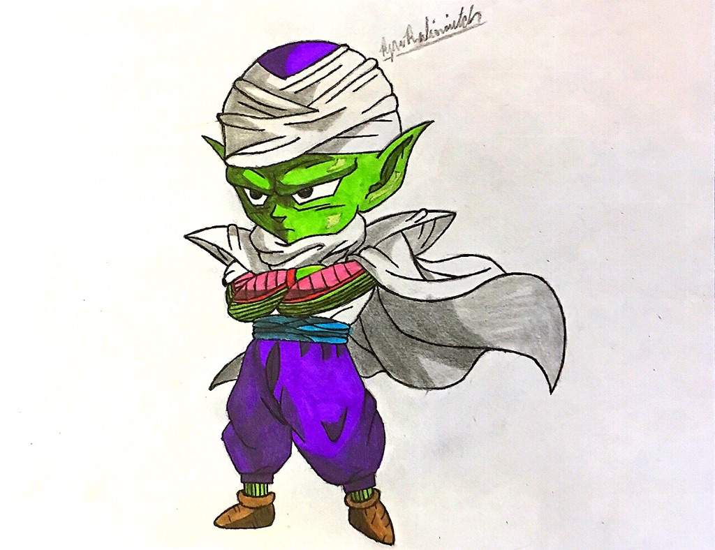 1024x788 Piccolo Chibi Drawing Dragonballz Amino