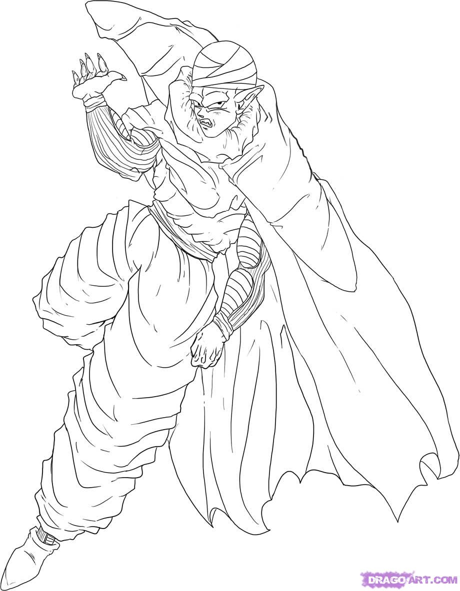 920x1183 How To Draw Dragon Ball Z Characters Fighting 7. How To Draw