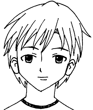 385x454 Manga Boy Drawing (2012) By Cherrysapphire