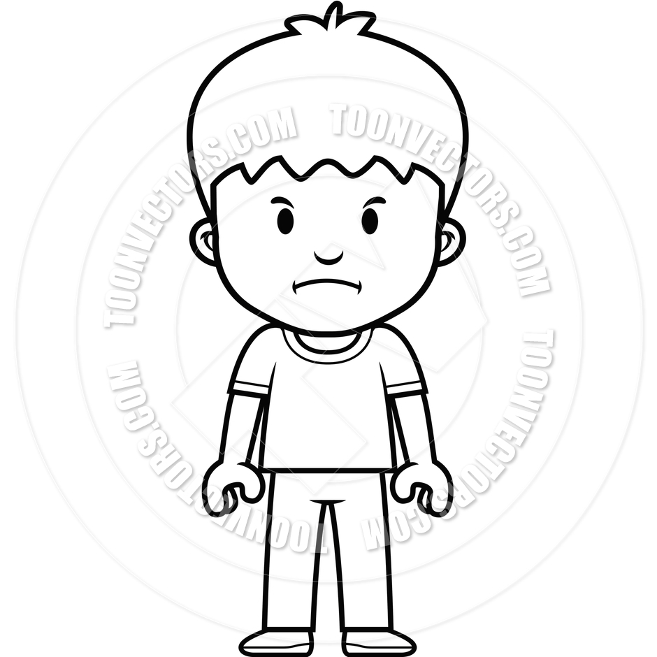 940x940 Cartoon Drawing Of A Boy