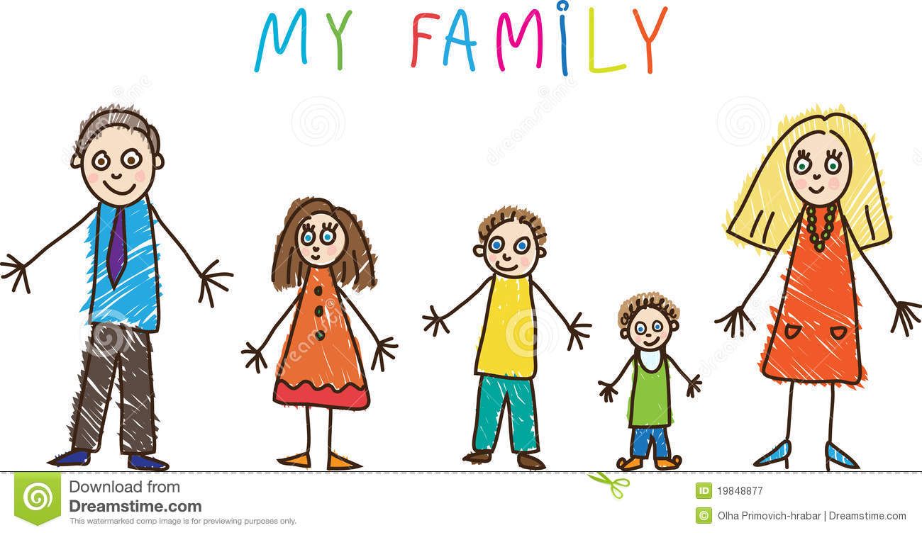 1300x755 Kid Family Drawing