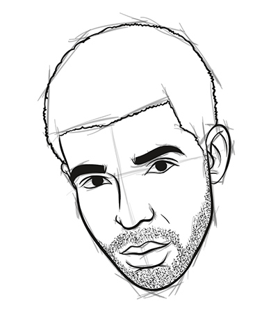 400x450 Graphic Content How To Draw Drake In 8 Easy Steps Myspace