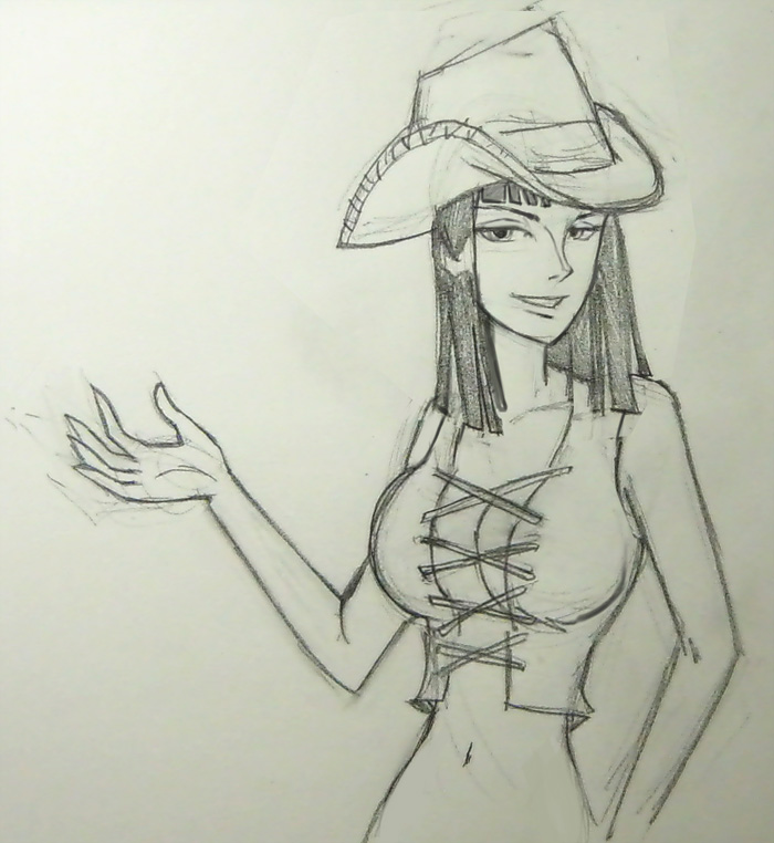 700x762 How To Draw Nico Robin One Piece