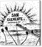 163x186 San Clemente Pier Drawing By Paul Carter