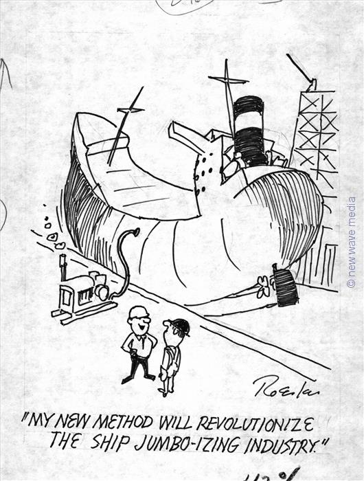 530x700 Architect (Fabricator) Pier (Port) Ship Cartoons