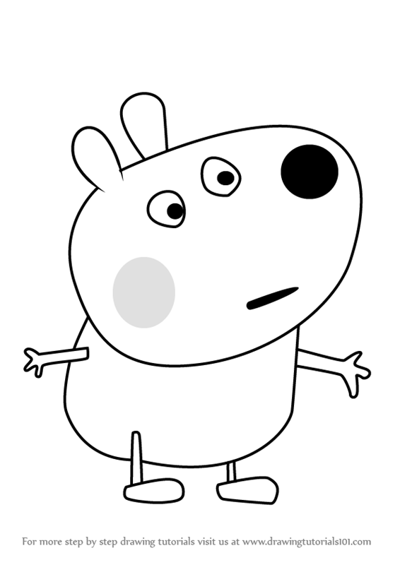 566x800 Drawn Pig Nose