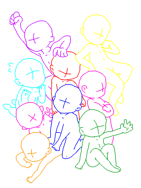 480x640 Gb Pile Of Chibis By Sunnybearbases On Drawing