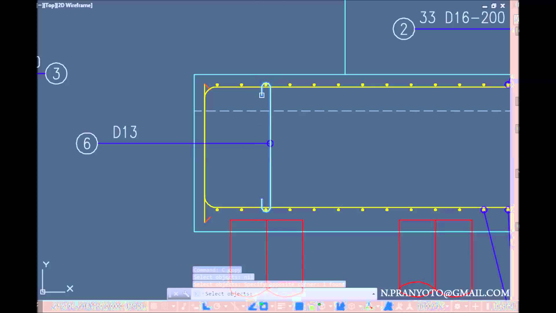 1920x1080 Autocad Structural Detailing Pile Cap Reinforcement