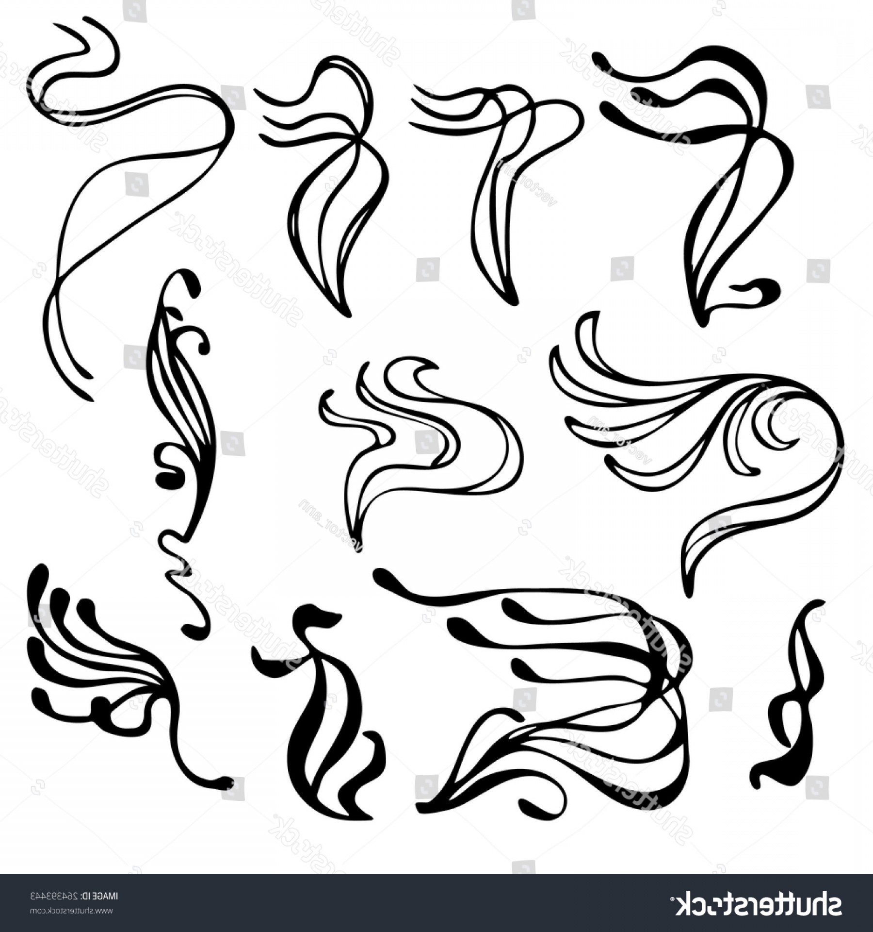 1800x1920 Set Hand Drawn Decorative Curly Borders Orangiausa