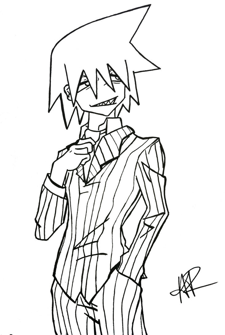 733x1089 Soul Pinstripe Lineart By Thecoloursmorale