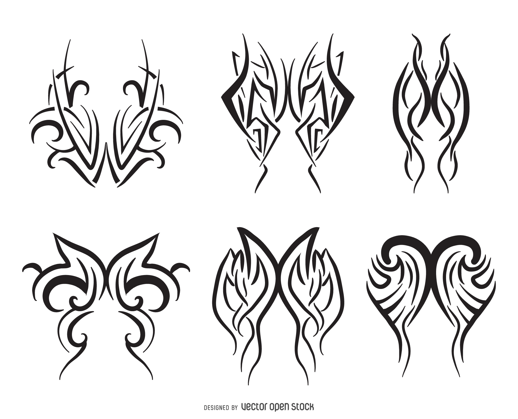 1980x1601 Tribal Pinstripe Drawing