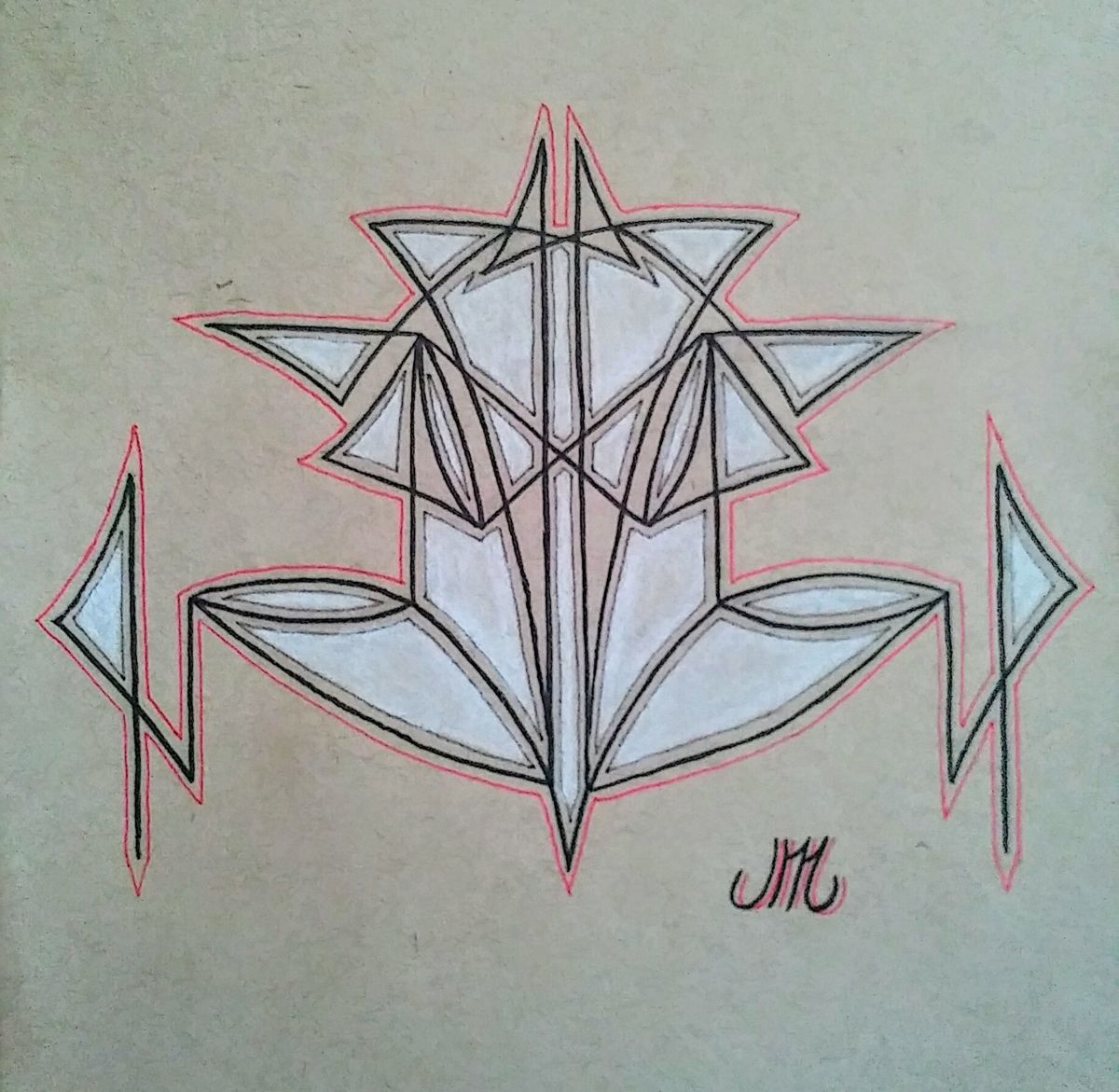 1200x1171 Pinstripes (Mendoza Fine Arts)