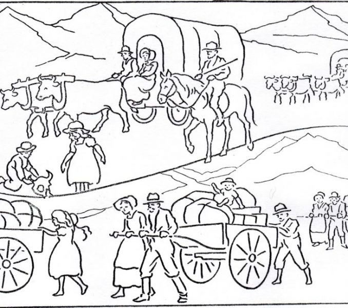 678x600 Pioneer Clipart Baby