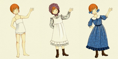 500x250 Pioneer Dress Up Doll  little House On The Prairie Giveaway)