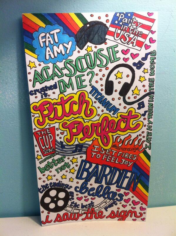 599x803 Sam On Twitter My New Pitch Perfect Drawing! ( Httpt.co