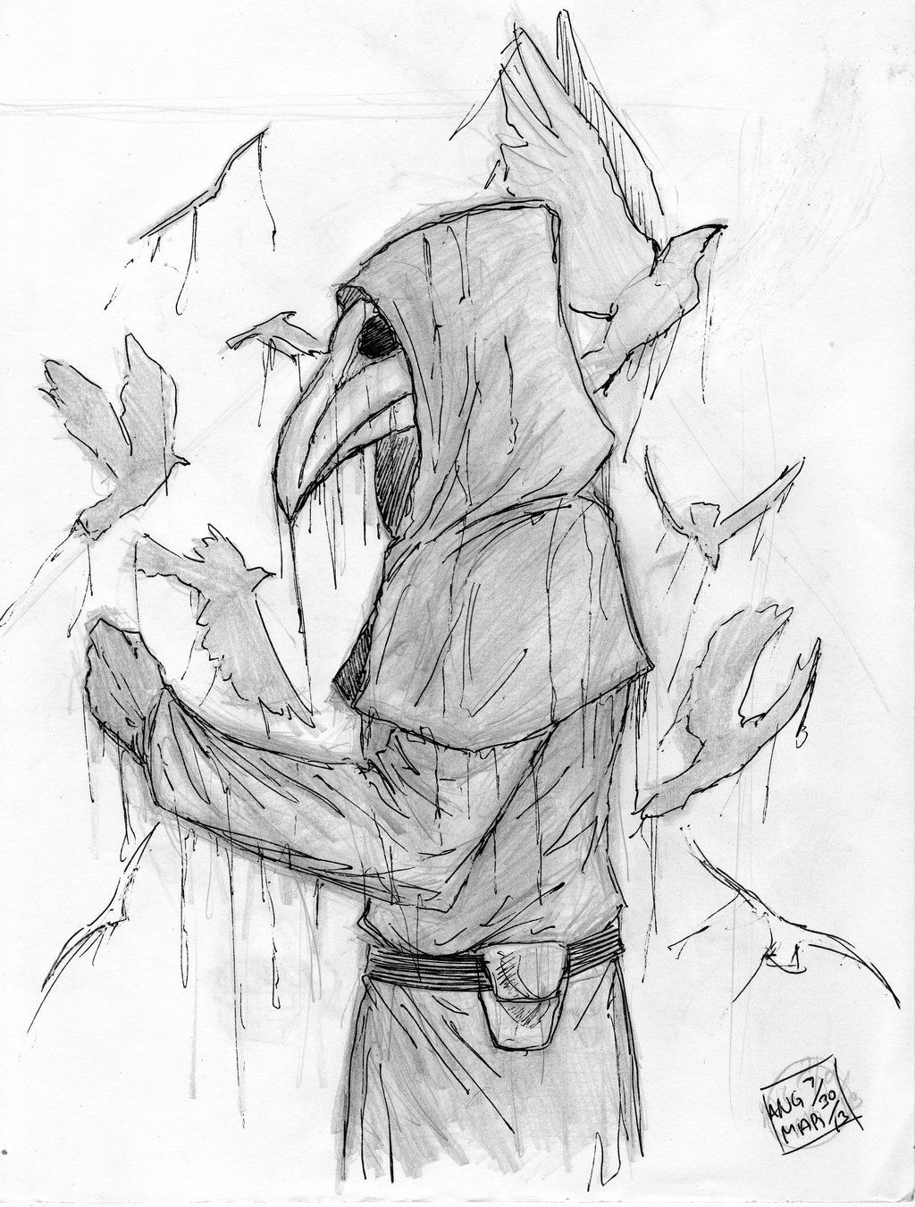 1024x1350 Plague Doctor Art