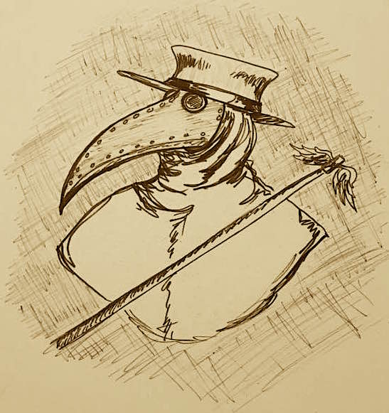547x581 Plague Mask Doodle By Lisathegeekmom