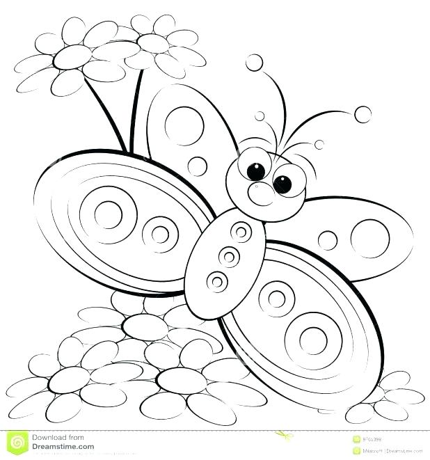 618x661 Life Cycle Coloring Pages Plus Coloring Page Butterfly And Daisy