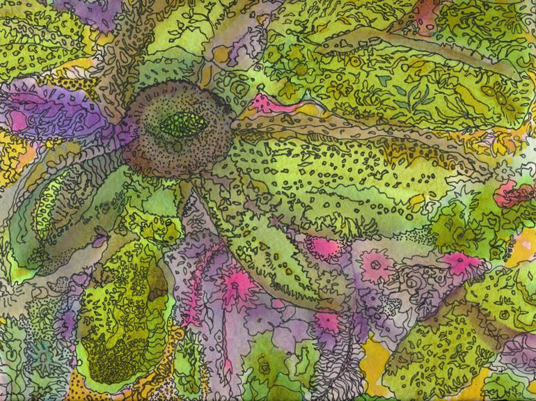 770x576 Saatchi Art Coffee Bean Plantation Drawing By Joanna Gregores