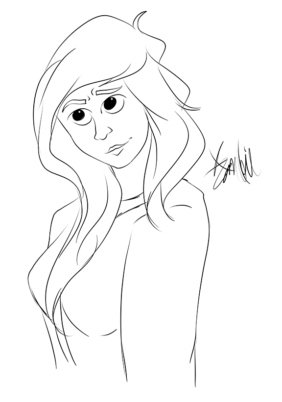 576x821 Here's The Start Another Drawing From Hero Swift, This One'S